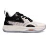 Zapatillas de básquet I-Run Gringotts 281M2 en color blanco hueso y detalles arena-derecha