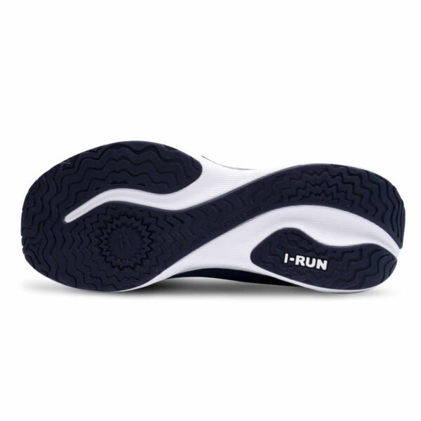 Zapatillas de running I-Run Voltrunner 269M3 color azul con detalles en gris y blanco - abajo